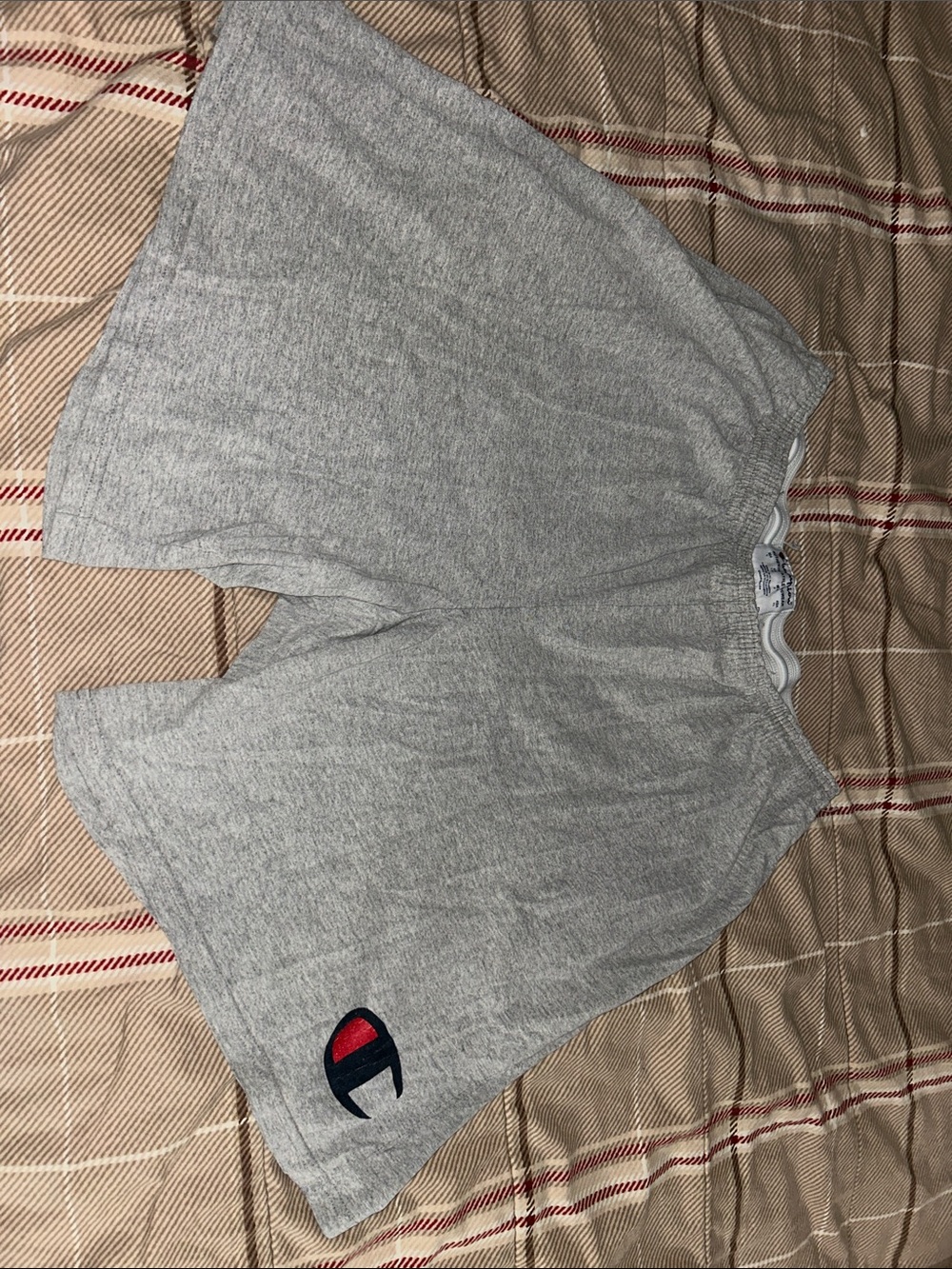 Champion Light Gray Heather Athletic Shorts
